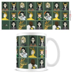 Loki Character Grid Mug
