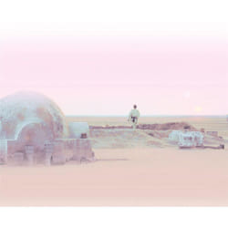 Star Wars Serene Tatooine Framed Canvas Print