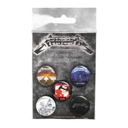Metallica 1983-1991 Albums Badge Set (Pack of 5)