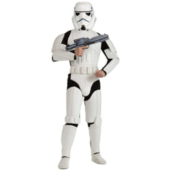 Star Wars Mens Deluxe Stormtrooper Costume - XL, White/Black