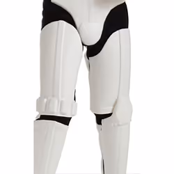 Star Wars Mens Deluxe Stormtrooper Costume - Standard, White/Black