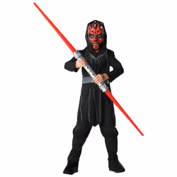 Star Wars Boys Darth Maul Costume - S, Black/Red