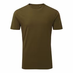 Anthem Mens Marl Organic T-Shirt - 4XL, Khaki