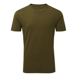 Anthem Mens Marl Organic T-Shirt - XS, Khaki