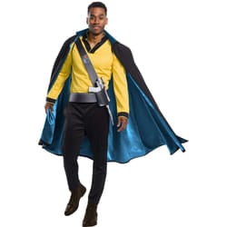 Star Wars: The Rise of Skywalker Mens Lando Costume - Standard, Yellow/Black/Blue