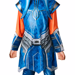 Star Wars Childrens/Kids Deluxe Ahsoka Tano Costume - M, Blue/Orange/White