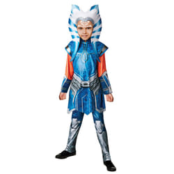 Star Wars Childrens/Kids Deluxe Ahsoka Tano Costume - S, Blue/Orange/White