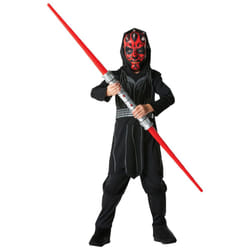 Star Wars Childrens/Kids Darth Maul Costume - 9-10 Years, Black/Red