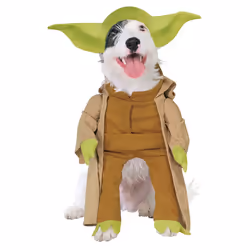 Star Wars Yoda Dog Costume - S, Multicoloured