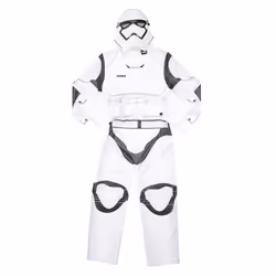 Star Wars Boys Deluxe Stormtrooper Costume - M, White/Black