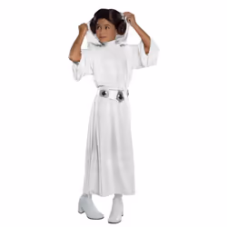 Star Wars Childrens/Kids Princess Leia Costume - M, White