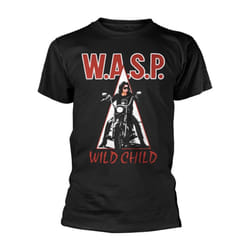 W.A.S.P Unisex Adult Wild Child T-Shirt - L, Black
