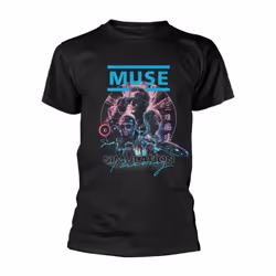 Muse Unisex Adult Simulation Theory T-Shirt - XL, Black