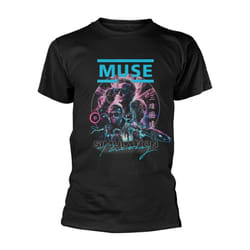 Muse Unisex Adult Simulation Theory T-Shirt - XL, Black