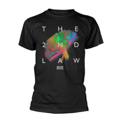 Muse Unisex Adult The 2nd Law T-Shirt - S, Black