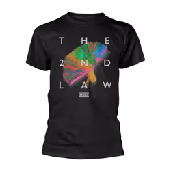Muse Unisex Adult The 2nd Law T-Shirt - 2XL, Black
