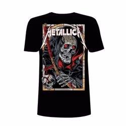 Metallica Unisex Adult Death Reaper T-Shirt - M, Black