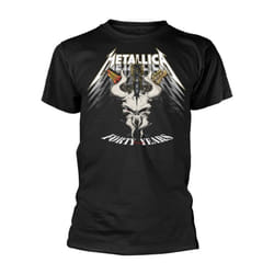 Metallica Unisex Adult 40th Anniversary Forty Years T-Shirt