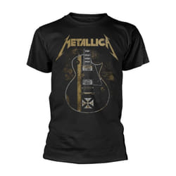 Metallica Unisex Adult Hetfield Iron Cross T-Shirt - S, Black