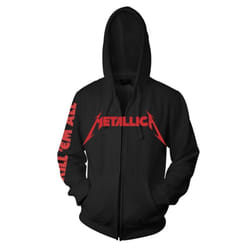 Metallica Unisex Adult Kill Em All Full Zip Hoodie - S, Black