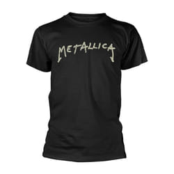 Metallica Unisex Adult Wuz Here T-Shirt - M, Black