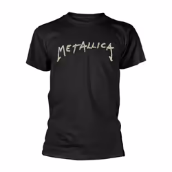 Metallica Unisex Adult Wuz Here T-Shirt - XL, Black