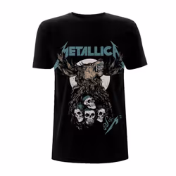 Metallica Unisex Adult S&M2 Skulls T-Shirt