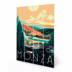 Zoom Monza Formula 1 Plaque