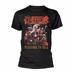 Kreator Unisex Adult Pleasure To Kill T-Shirt - L, Black