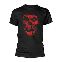 Misfits Unisex Adult Die Die My Darling T-Shirt - XL, Black