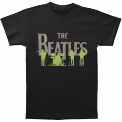 The Beatles Unisex Adult Saville Row Lineup T-Shirt - S, Black