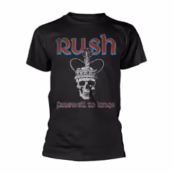 Rush Unisex Adult Farewell To Kings T-Shirt - S, Black