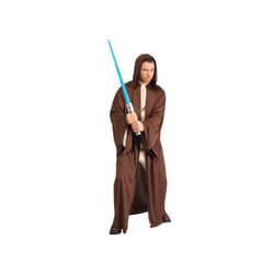 Star Wars: The Last Jedi Mens Hooded Costume Robe - Standard, Brown