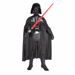 Star Wars Boys Deluxe Darth Vader Costume - S, Black