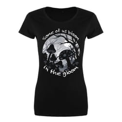 Grindstore Womens/Ladies Some Of Us Bloom In The Gloom T-Shirt - XL, Black