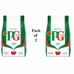 PG Tips 1100 Original Bag Catering One Cup Tea Bags 2.2kg - Pack Of 2