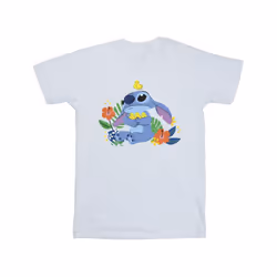 Disney Mens Lilo & Stitch Birds T-Shirt - M, White