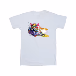 Marvel Mens Guardians Of The Galaxy Abstract Rocket Raccoon T-Shirt - XL, White