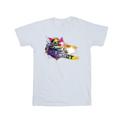 Marvel Mens Guardians Of The Galaxy Abstract Rocket Raccoon T-Shirt - XL, White