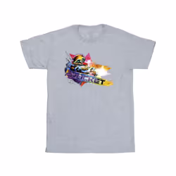 Marvel Mens Guardians Of The Galaxy Abstract Rocket Raccoon T-Shirt - 3XL, Sports Grey
