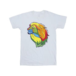 Disney Mens The Lion King Colours T-Shirt - XL, White