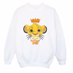 Disney Boys The Lion King Future King Sweatshirt - 12-13 Years, White