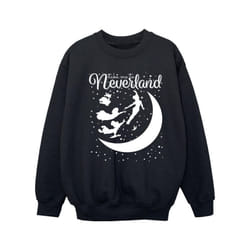 Disney Girls Peter Pan Take Me To Neverland Sweatshirt - 9-11 Years, Black