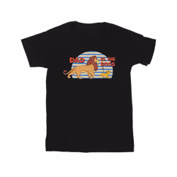 Disney Mens The Lion King Dad Boss T-Shirt - S, Black