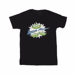 Disney Mens Toy Story Aliens T-Shirt - L, Black
