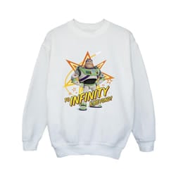 Disney Boys Toy Story Buzz To Infinity Sweatshirt - 3-4 Years, White