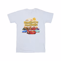 Disney Mens Cars Radiator Springs Group T-Shirt - XXL, White