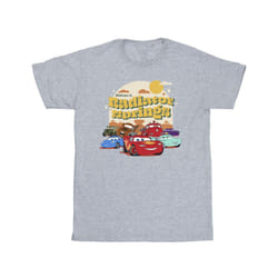 Disney Mens Cars Radiator Springs Group T-Shirt - S, Sports Grey