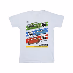 Disney Mens Cars Piston Cup Champions T-Shirt - XXL, White