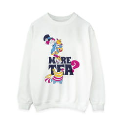 Disney Womens/Ladies Alice In Wonderland More Tea Sweatshirt